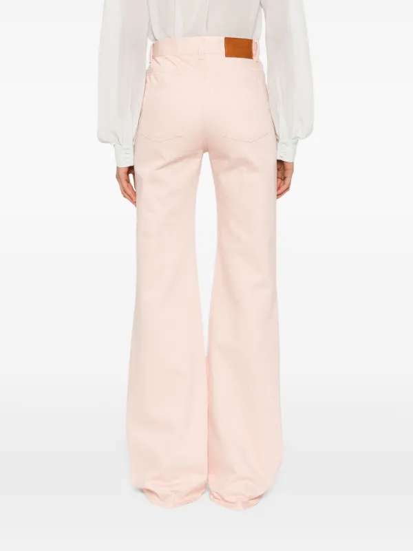 Chloé Flared Jeans | Pink | FARFETCH