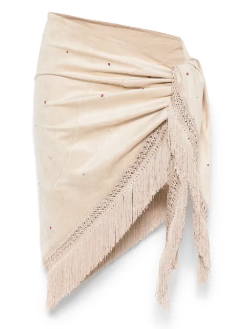 VENUJA crystal-embellished cover-up