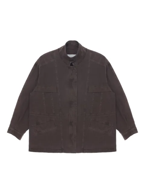 Low Classic stitch-detailing utility jacket