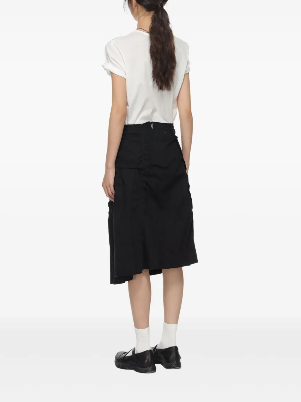 Low Classic Cropped T-shirt Wit