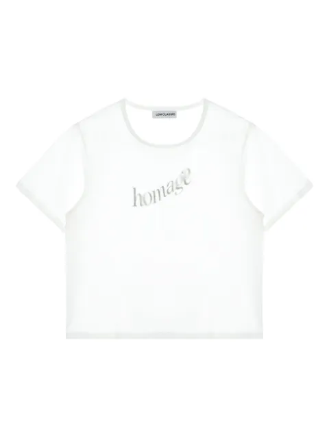Low Classic cropped T-shirt