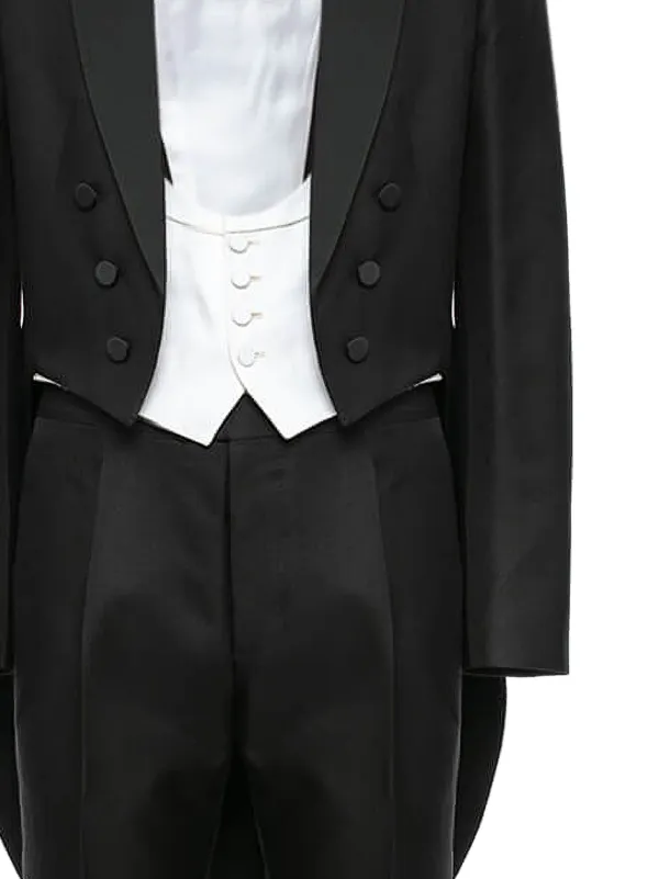 Valentinoヴァレンティノ最高級3ピーススーツ50【美品 秋冬物】伊製GFT Valentino Garavani スリーピース テーラードスーツ | ブラック