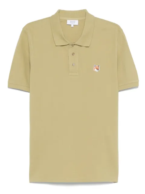 Maison Kitsuné Fox Head-patch polo shirt