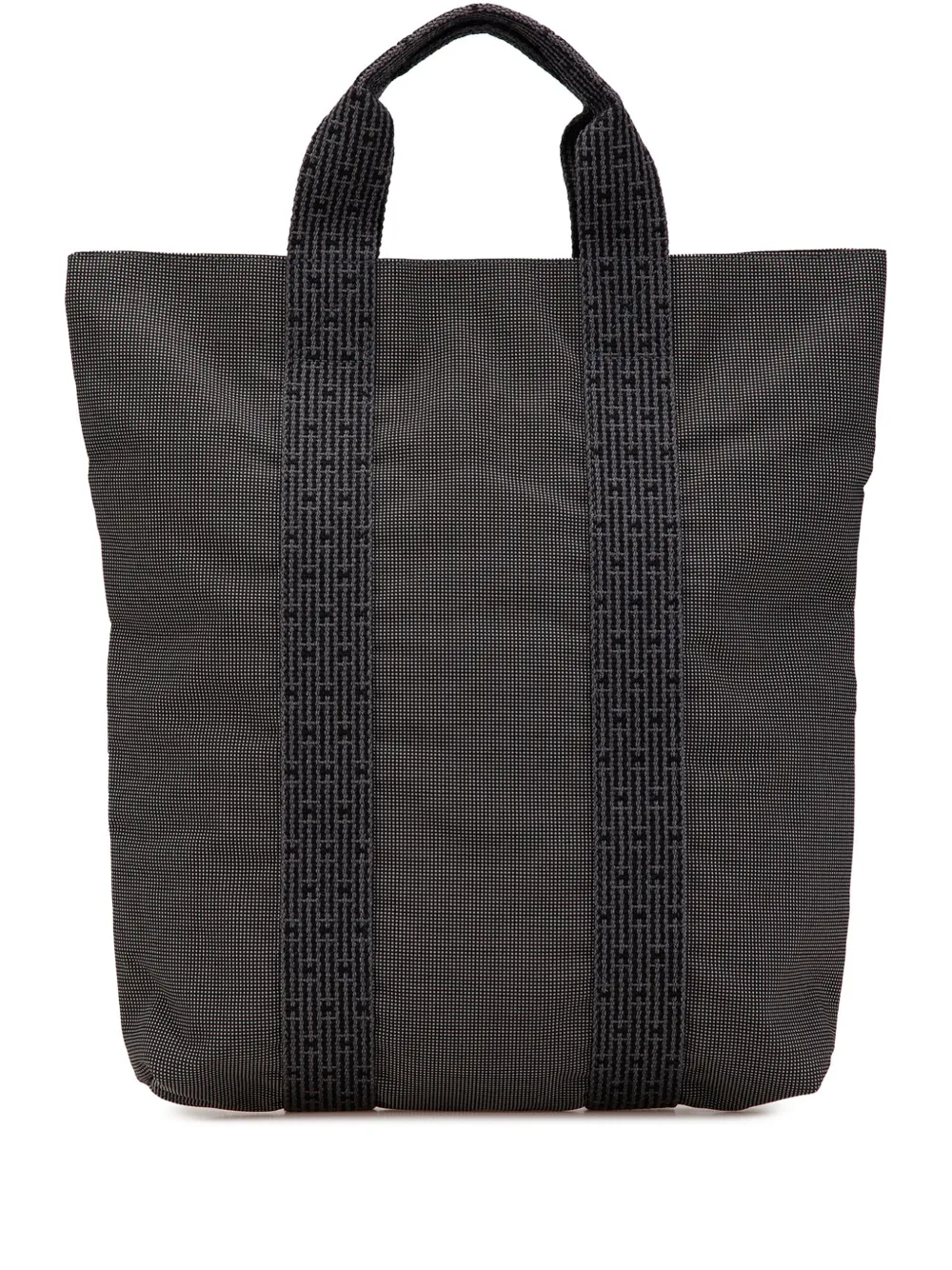 Hermès Pre-Owned 20th Century トワル エールライン カバ トートバッグ - グレー Hermès Pre-Owned 20th Century トワル エールライン カバ トートバッグ - グレー