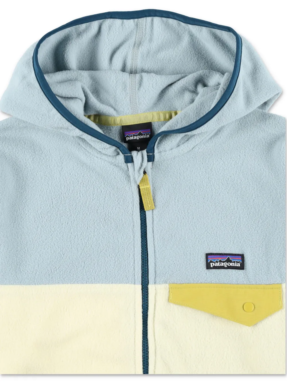Patagonia Kids Jack met colourblocking Blauw