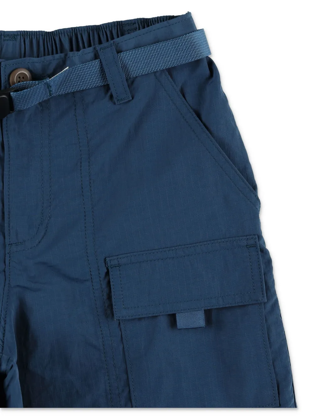 Patagonia Kids Cargo shorts met ceintuur Blauw