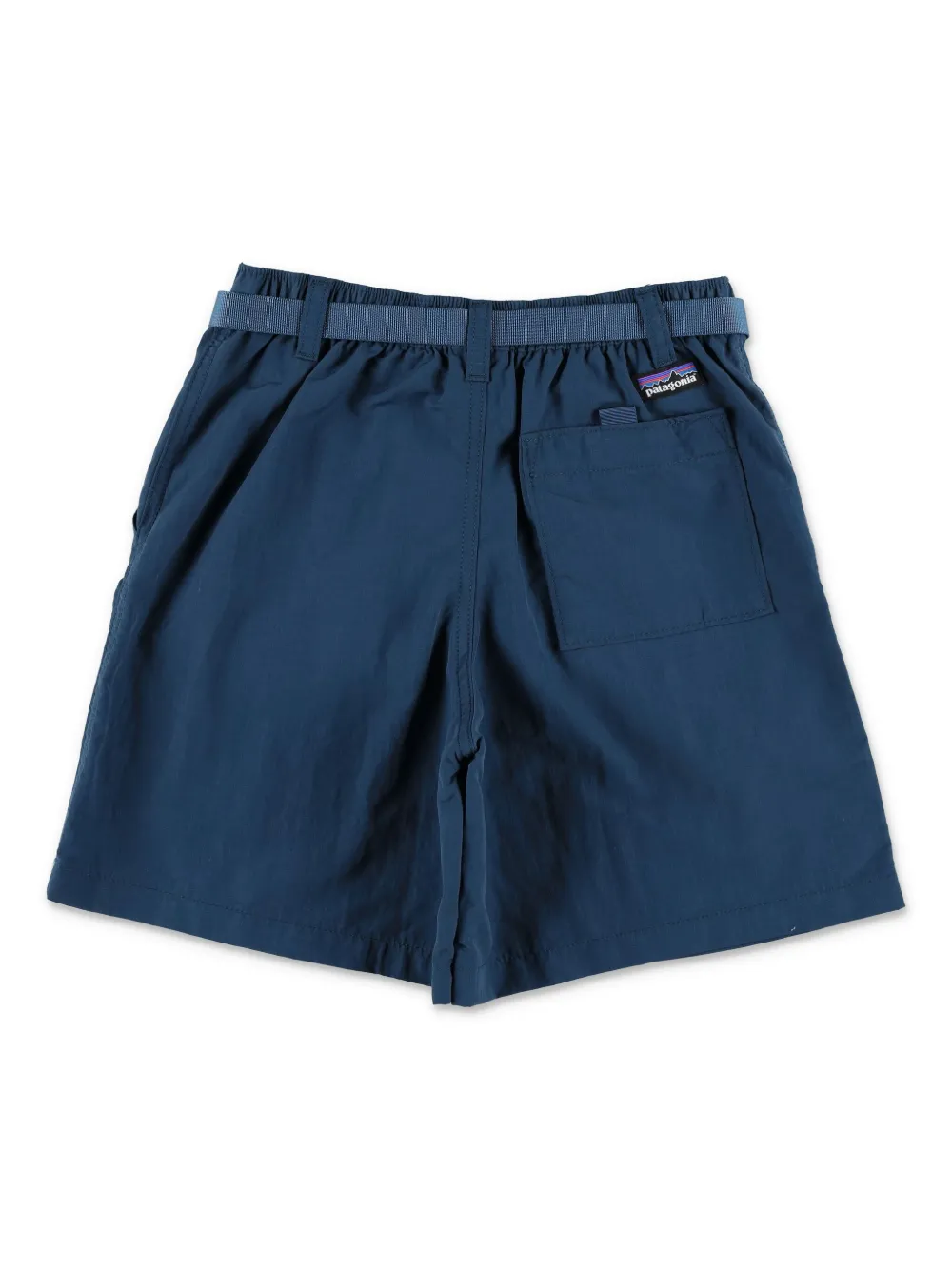 Patagonia Kids Cargo shorts met ceintuur Blauw