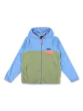Patagonia Kids colour-block hooded jacket - Blue