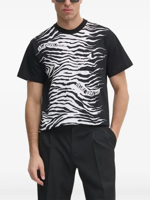 Versace Jeans Couture zebra-print T-shirt