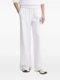 Versace Jeans Couture logo-print elasticated-waist track pants - White