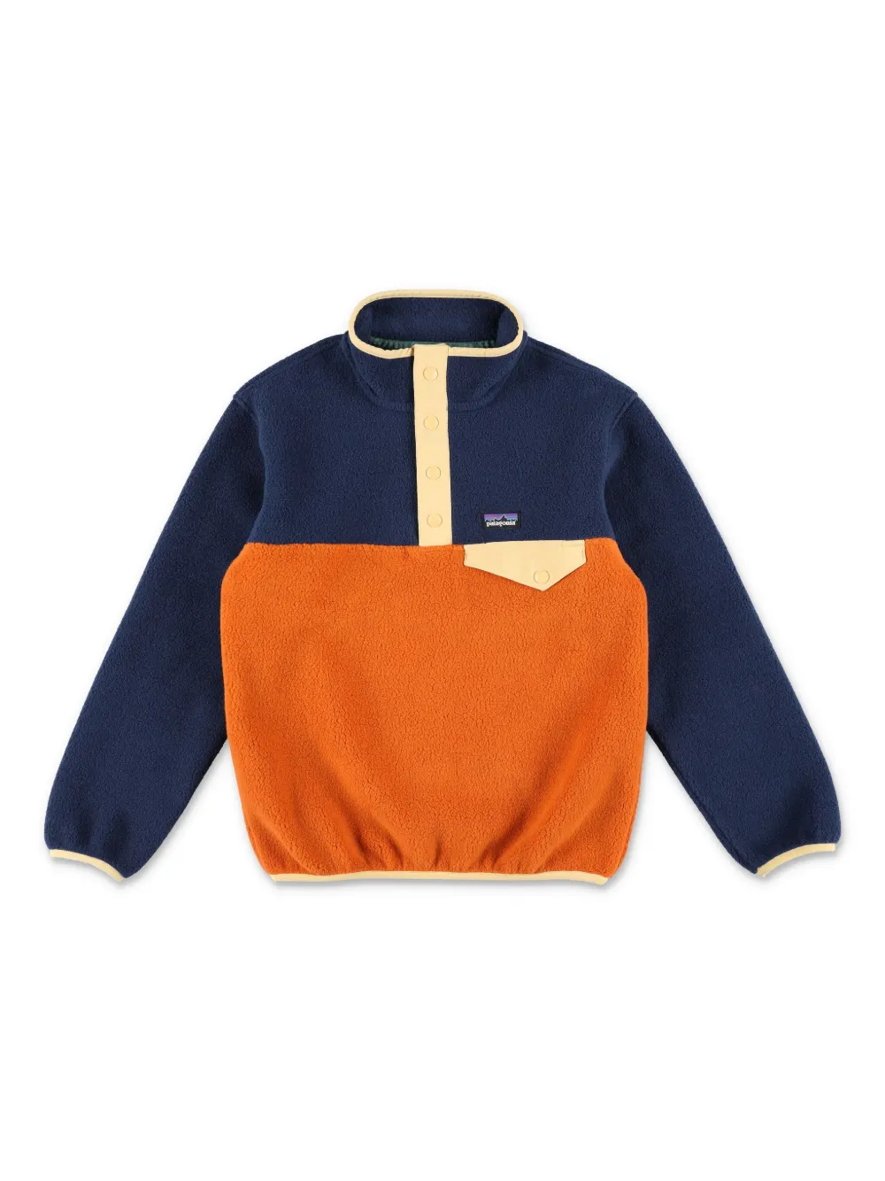 Patagonia Kids ロゴ セーター - ブルー Patagonia Kids ロゴ セーター - ブルー