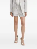 TWINSET high-waisted tailored shorts - Grey