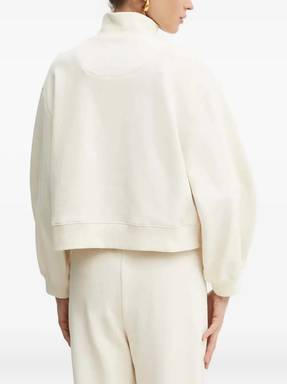 TWINSET Sweater met rits Beige