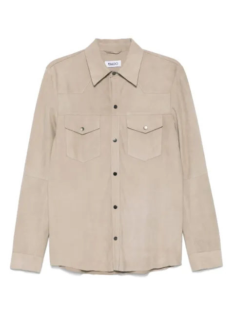 ERALDO suede shirt