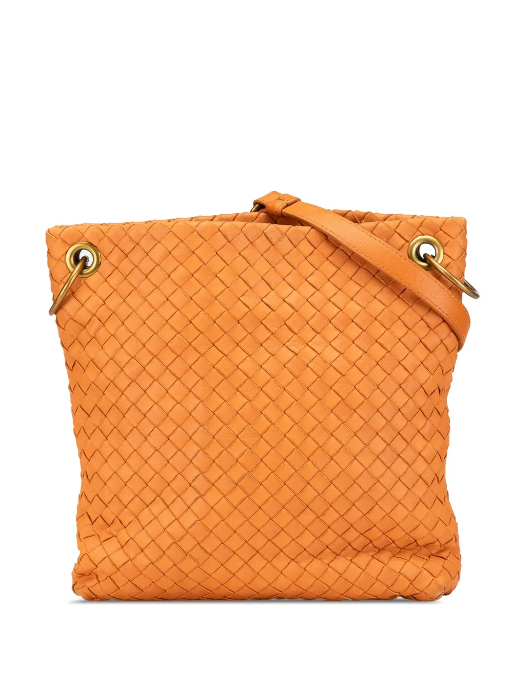 2008 Leather Intrecciato crossbody bag