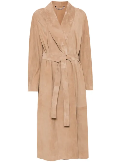 FENDI suede coat
