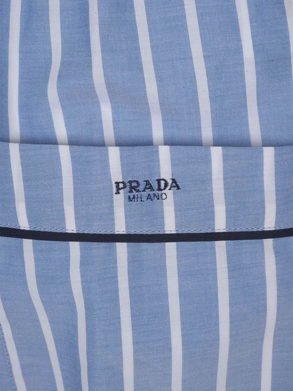 Prada Gestreifte Hose | Hosen | Image 3