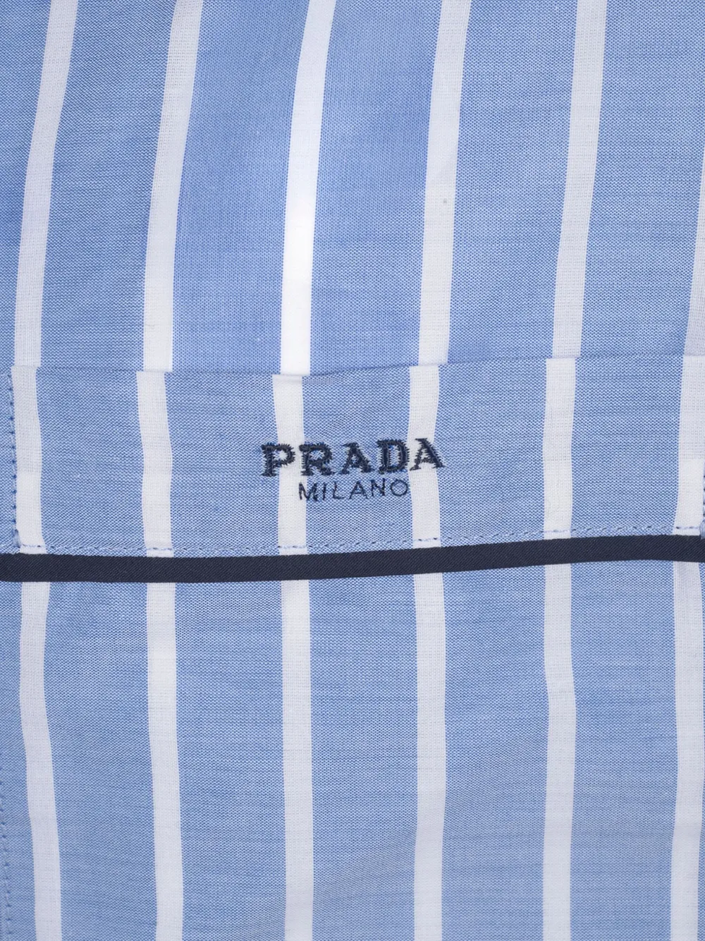 Prada Gestreept overhemd Blauw