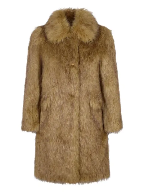 Prada faux-fur coat