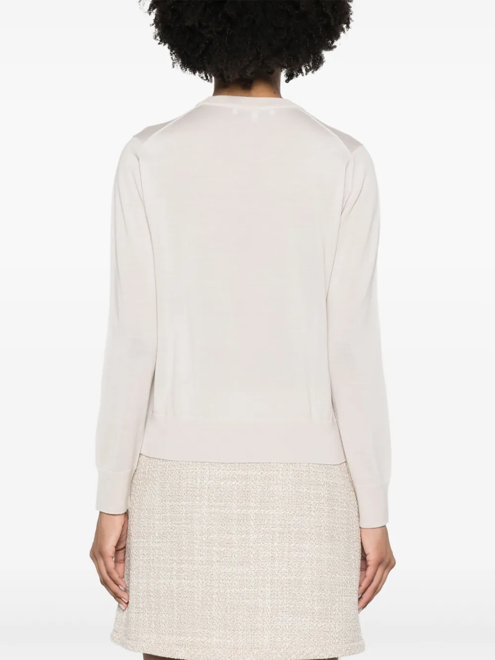 MAISON KITSUNÉ BABY FOX-PATCH SWEATER