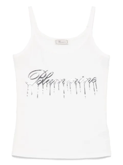 Blumarine camiseta con logo