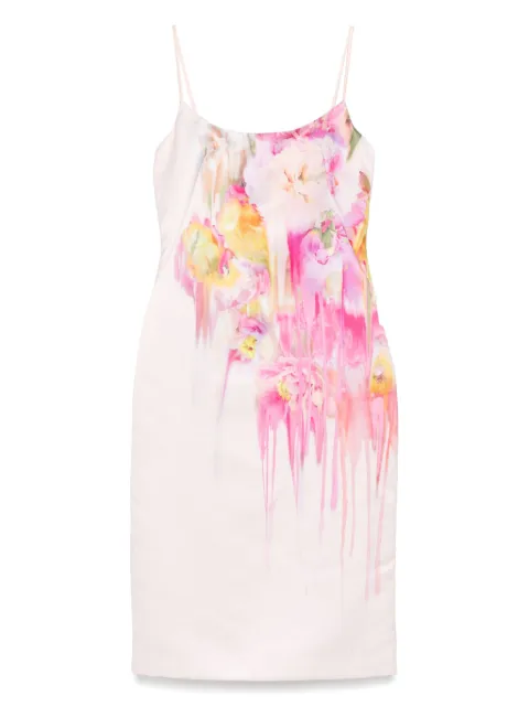 Blumarine vestido midi con estampado floral