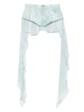 Blumarine printed shorts - Blue