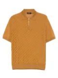 Stefano Ricci striped polo shirt - Yellow
