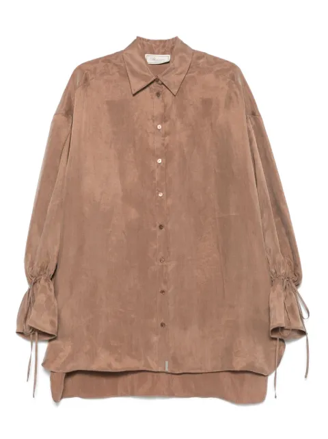 Blumarine gabardine shirt