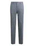 ETRO checked tailored trousers - Blue