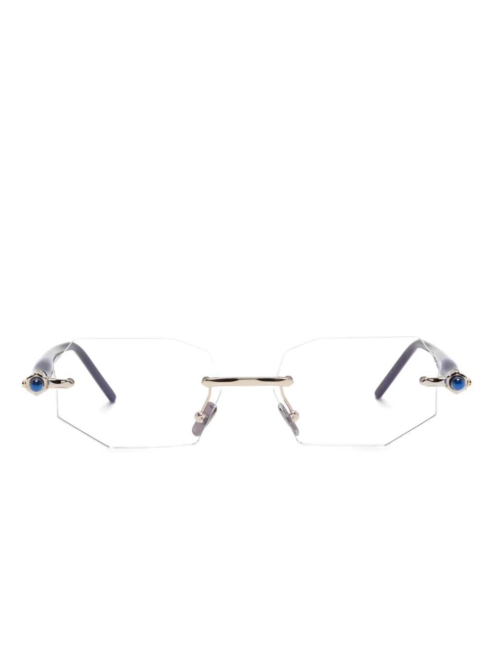 Kuboraum lunettes de vue Maske P63 | argent | Image 1