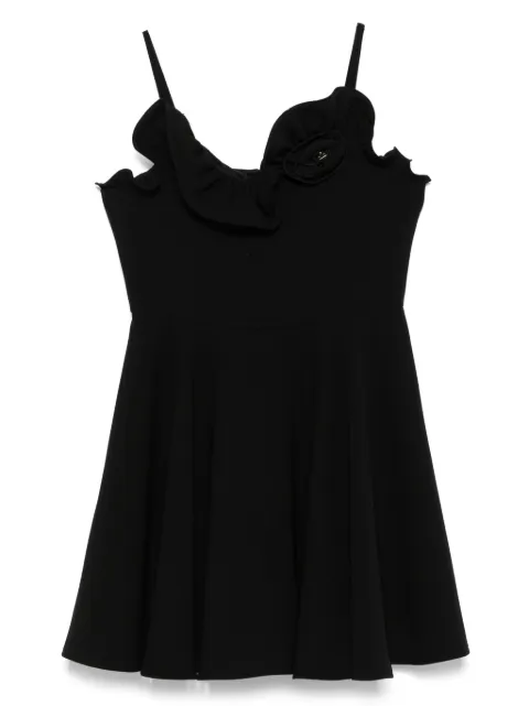 Elisabetta Franchi La Mia Bambina floral-appliqué dress