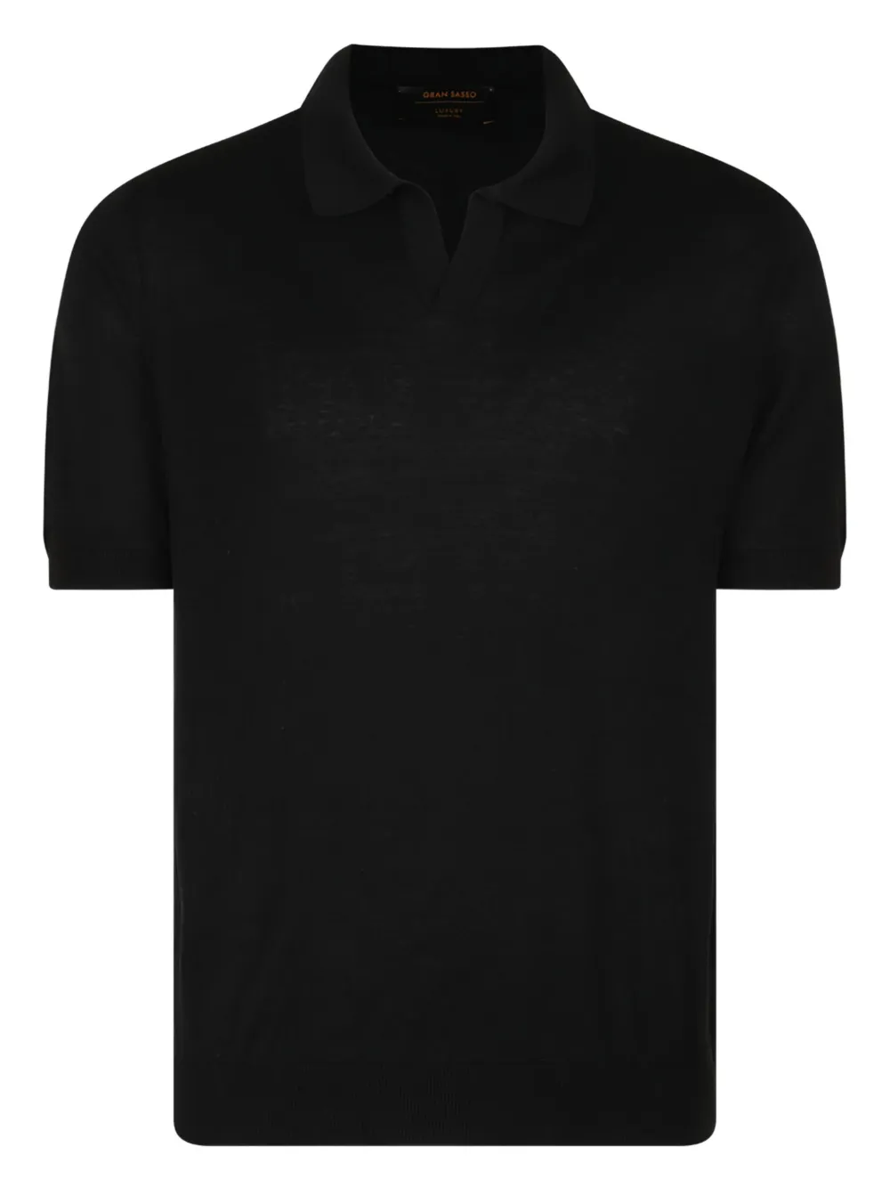 Gran Sasso playera de seda | negro | Image 1