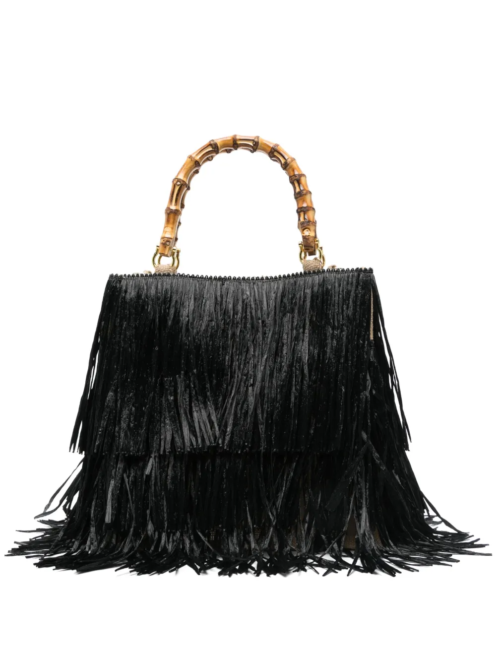 La milanesa Medium Tan shopper Zwart