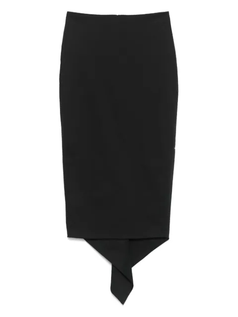 THELATEST falda midi de popelina