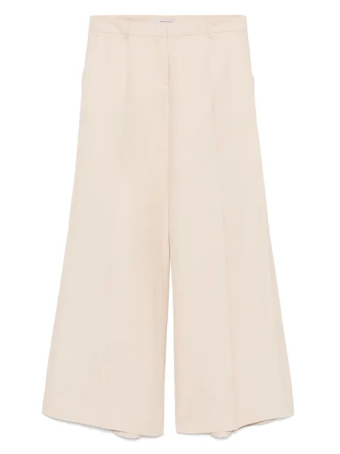 Alberto Biani pantalones palazzo texturizados