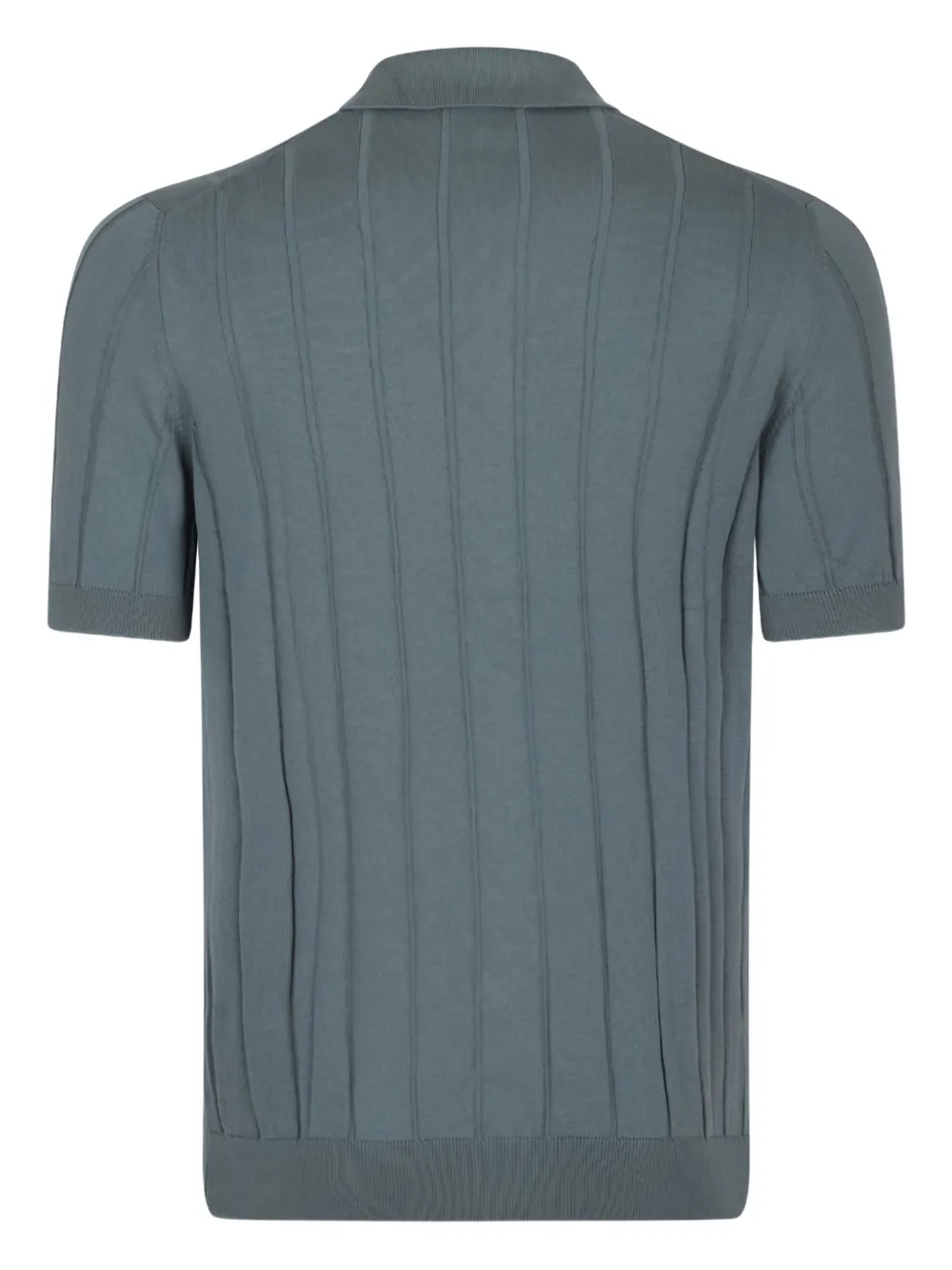 Gran Sasso ribbed shirt - Blauw