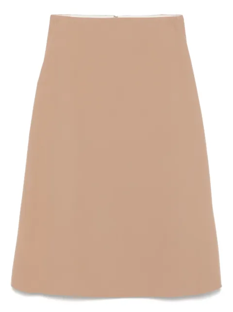Calcaterra falda midi con detalle de abertura