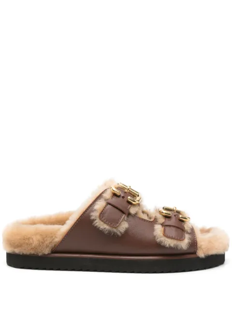 Chloé slippers texturizadas