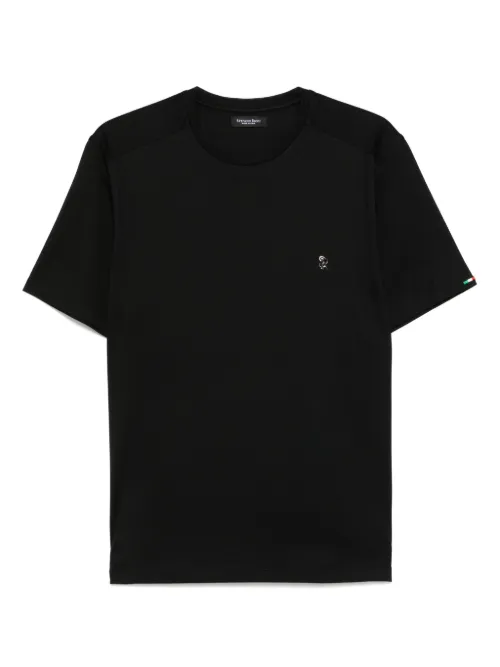 T-shirt à plaque logo - Stefano Ricci - Modalova