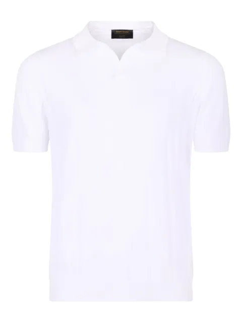 Gran Sasso ribbed polo shirt
