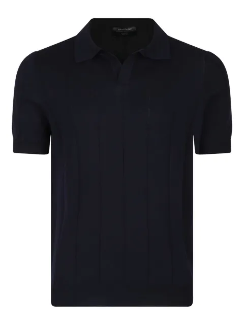 Gran Sasso ribbed polo shirt