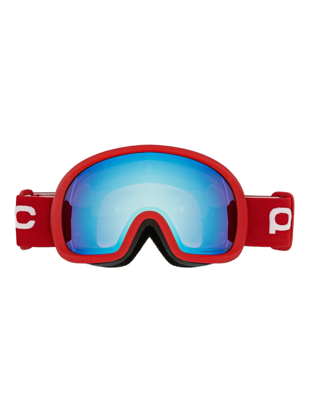 POC red ski goggles | Red | Image 1