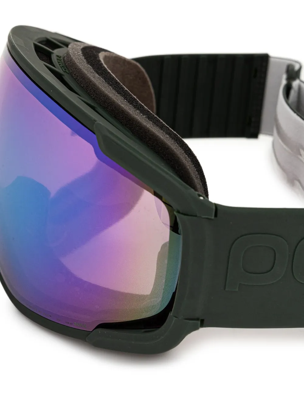 Green Ski Goggles