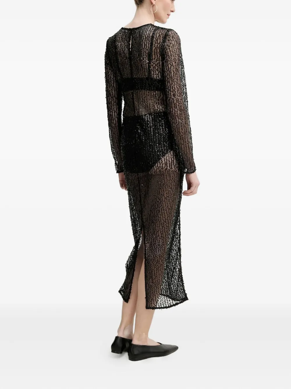 SAMSOE SAMSOE Samadda sequin-embellished midi dress | Cocktail & Party Dresses | Image 2