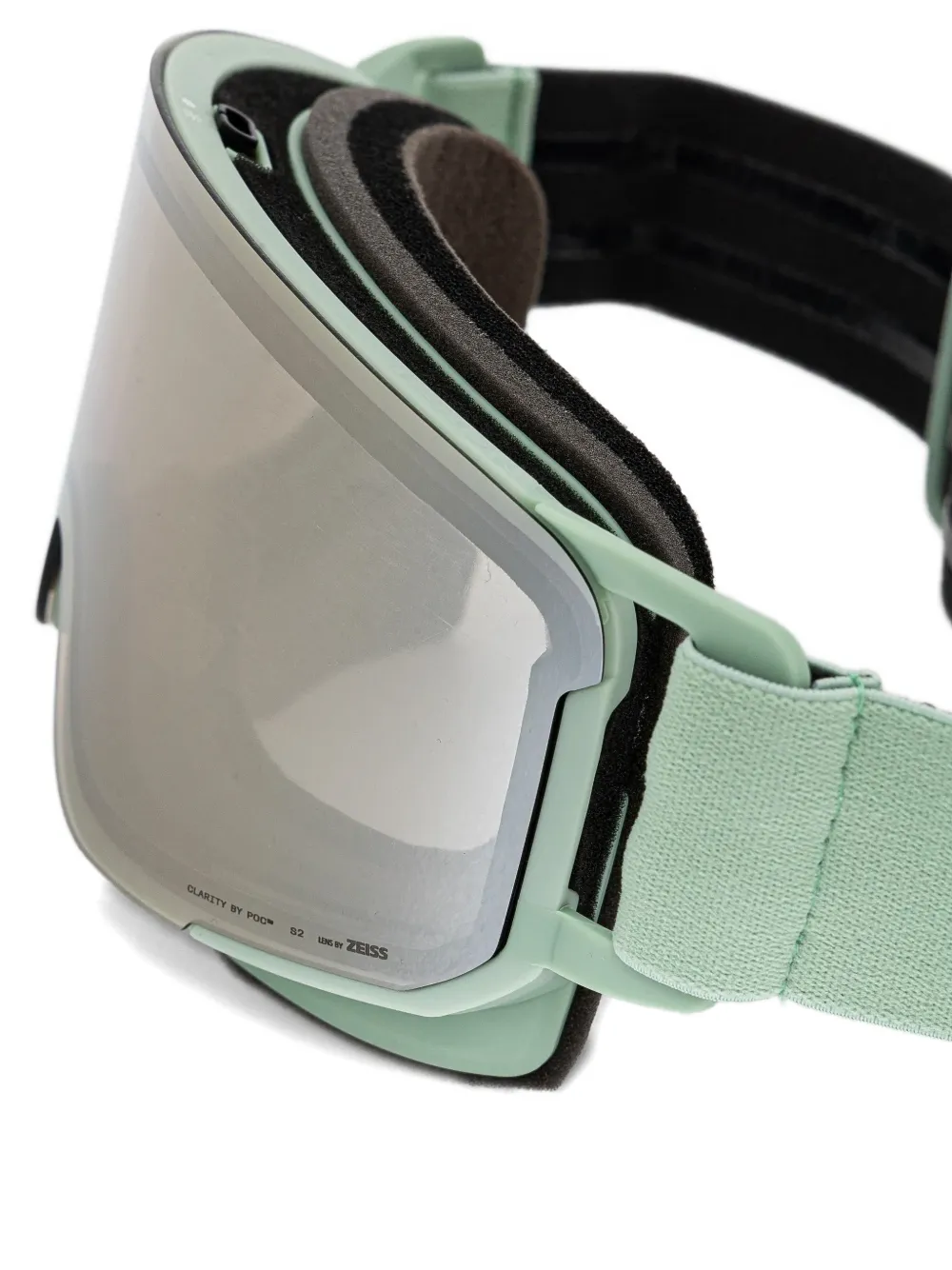 Green Ski Goggles