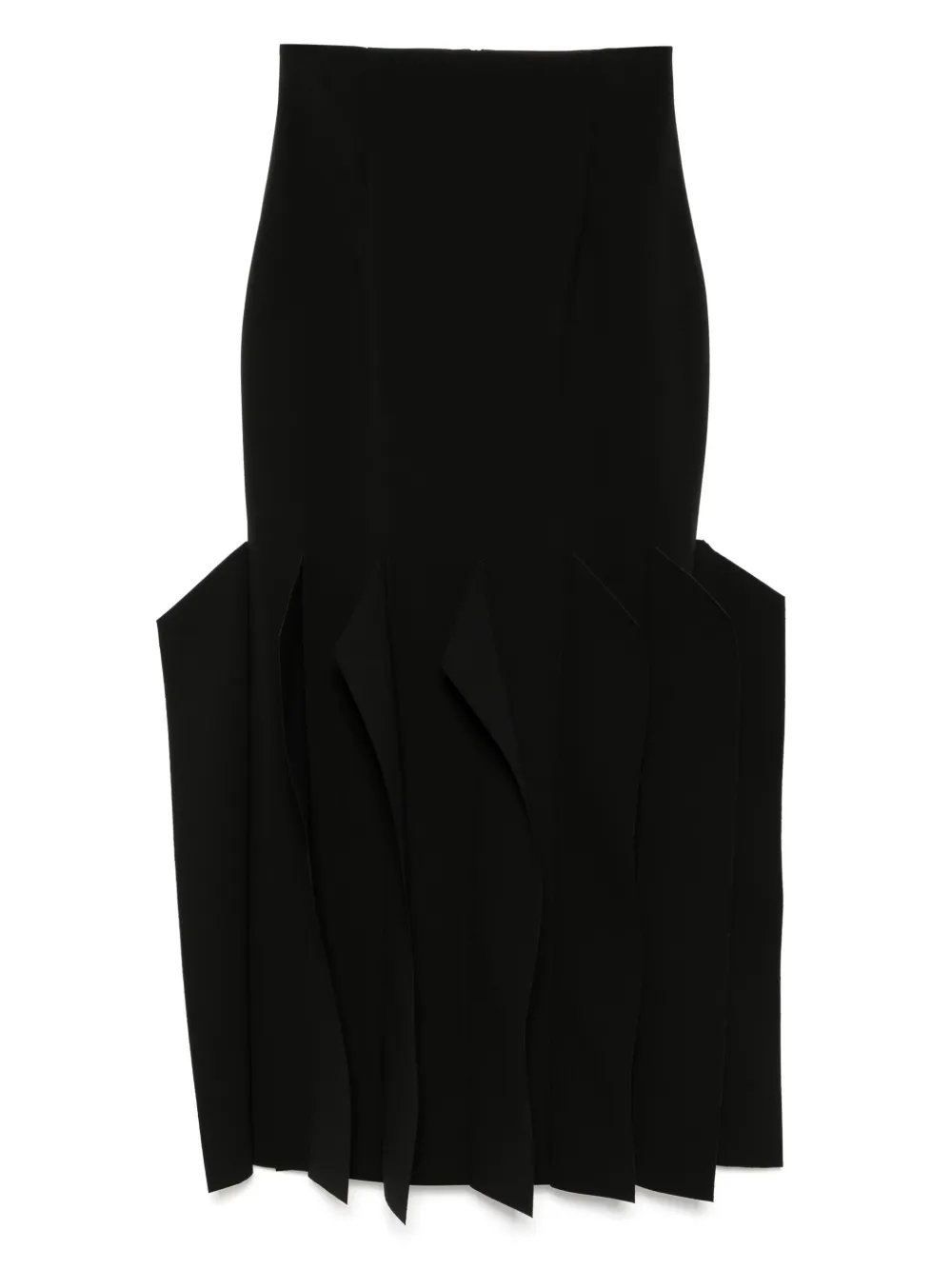 A.W.A.K.E. Mode hem-panel midi skirt | Black | Image 1