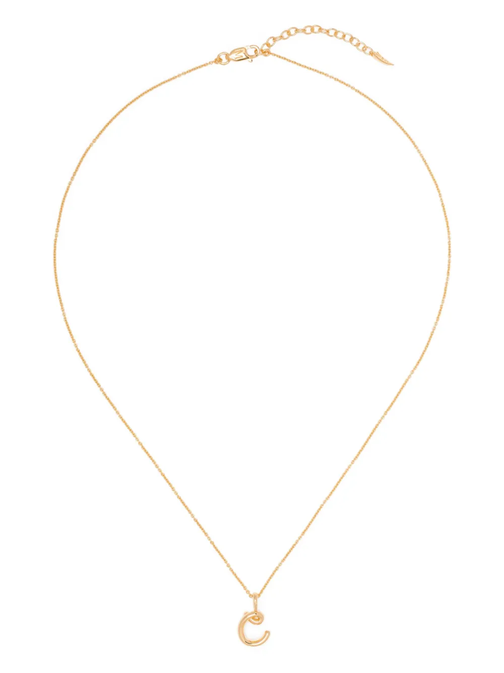 Missoma Collana Molten con iniziale - Oro