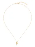 Missoma molten initial necklace - Gold