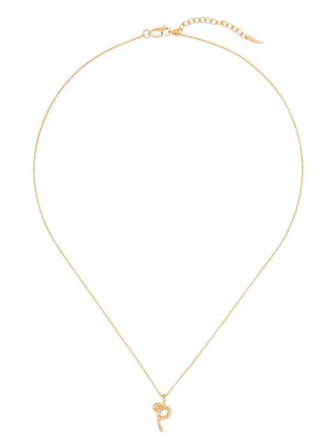 Missoma molten initial necklace